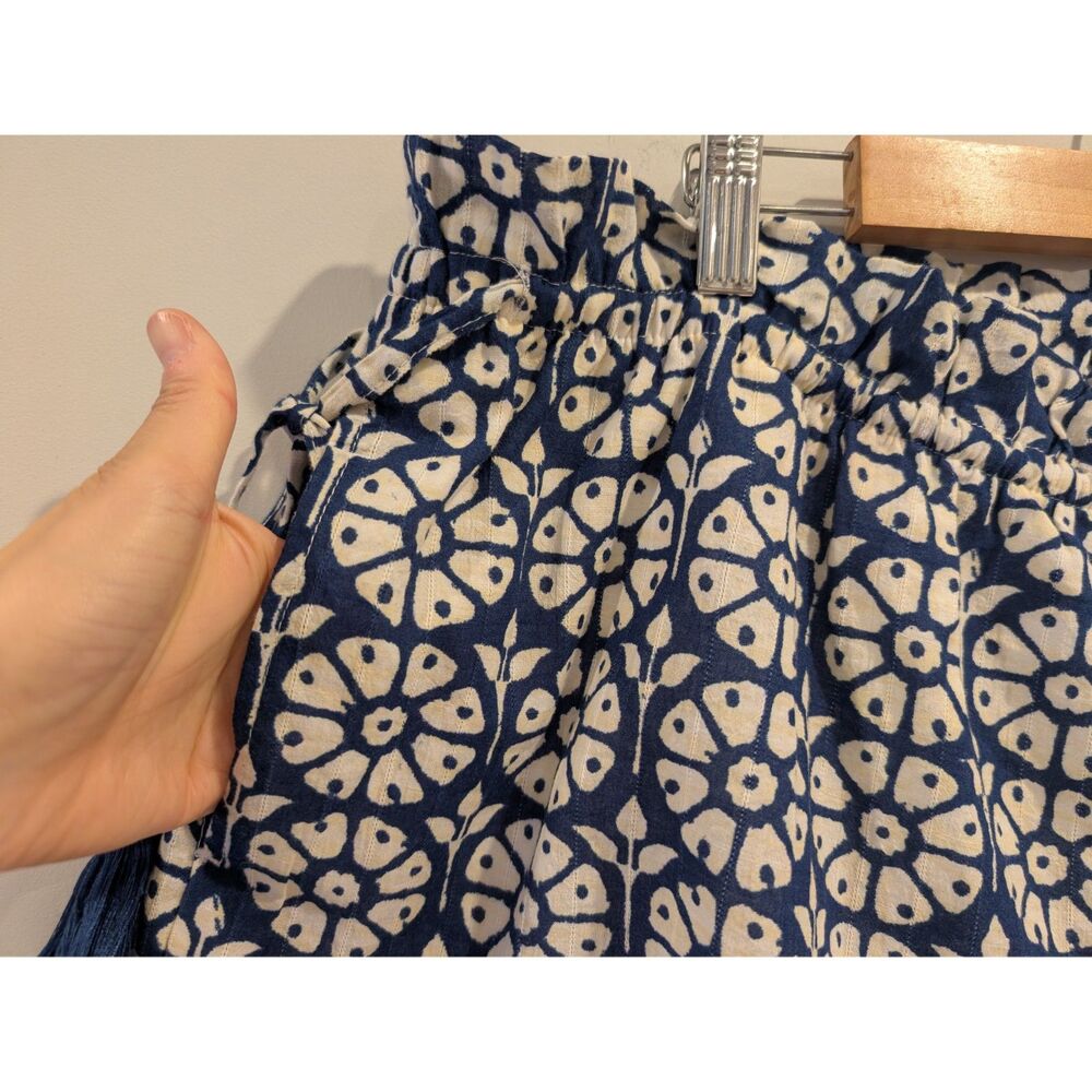 Roller Rabbit Target XL Blue Geometric Shorts Summer Lined Vacation Lounge - Picture 6 of 6